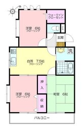 サンフィール壱番舘の物件間取画像